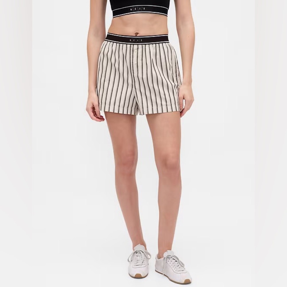 NWT Gap × BÉIS Poplin Boxer Shorts XS